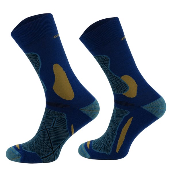 Comodo Sokken - Wandelsokken Merinowol - TREUL04 Blauw #kleur_blauw