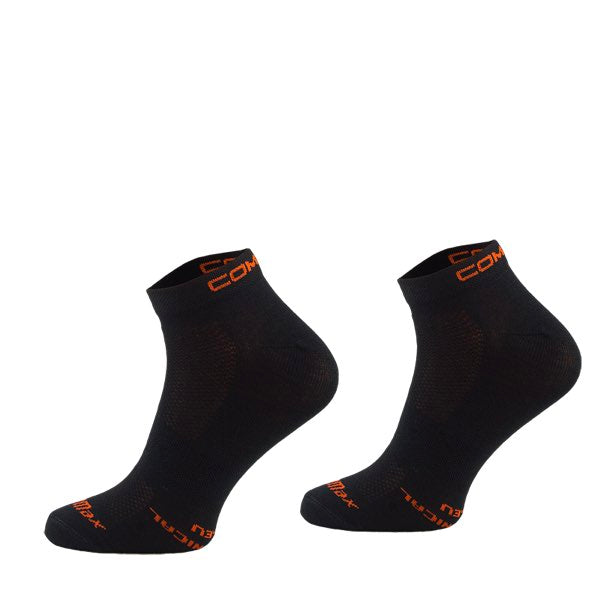 Comodo Sokken - Sportsokken Ultra Coolmax Dun - RUN7 Zwart #kleur_zwart